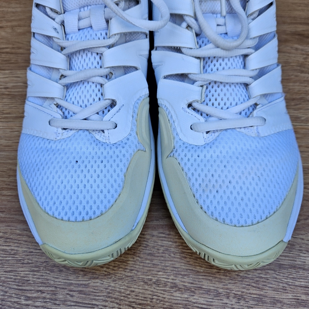 Nike White and Tan Sneakers Women Size 10 - Picture 7 of 16